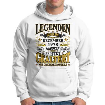 Dezember 1978 Legenden Hoodie, 45. Geburtstag Lustiges Tee - Seseable