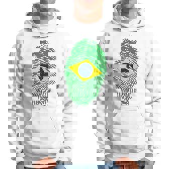 Dna Brazil Its In My Dna Brazilian Flag Football Fans Flag Men Hoodie - Thegiftio