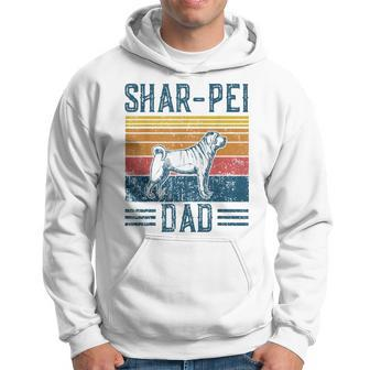 Dog Shar-Pei Dad - Vintage Shar Pei Dad Hoodie - Seseable