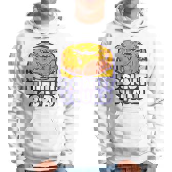 Donut Squad Retro Superhero Baked Fried Donuts Hoodie | Mazezy