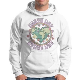 Earth Day Every Day Climate Change Environmental Awareness Hoodie | Mazezy