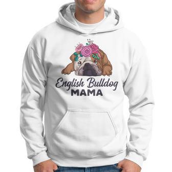 Englische Bulldogge Hunde Mama Bully Mom Geschenkidee Hoodie - Seseable