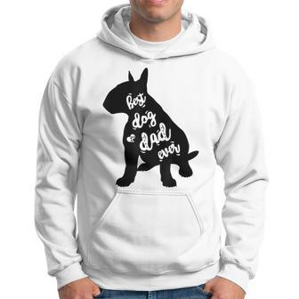 English Bull Terrier Best Dog Dad Ever Gift Hoodie | Mazezy CA