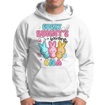 Every Favorite Cna Nurse Cute Bunny Easter Day For Women Hoodie | Mazezy