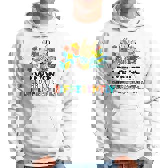 Everyone Communicates Differently Autism Special Education Hoodie | Mazezy