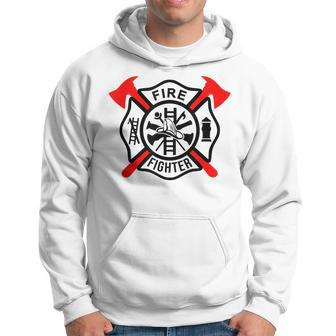Fire Fighter Appreciation Thanksgiving Proud Fire-Man Outfit Hoodie - Seseable