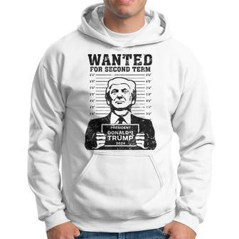 Free Trump Hot Wanted For Second Term 2024 Trump 2024 Hoodie - Thegiftio UK