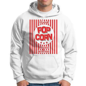 Fresh Popcorn Carnival Costume Cinema Funny Vintage Popcorn Hoodie - Seseable