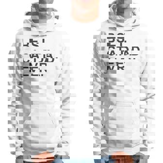 Funny Cat Dad Best Cat Dad Ever Hoodie | Mazezy