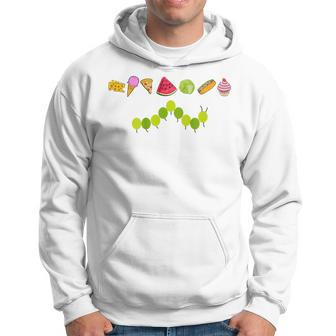 Funny Caterpillar Food For Hungry Caterpillar Hoodie | Mazezy CA