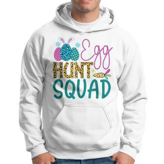 Funny Easter Family Egg Hunt Squad Matching Mom Dad Kids Hoodie | Mazezy