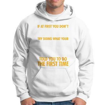 Funny If At First You Dont Succeed Math Teacher Hoodie - Thegiftio UK