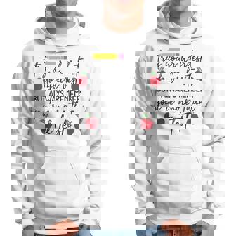 Funny Try Your Hardest Do Your Best Youre More Than A Test Hoodie | Mazezy