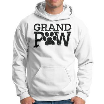 Grandpaw Dog Grandpa Grand Paw Gifts Men Dad Father Hoodie - Seseable