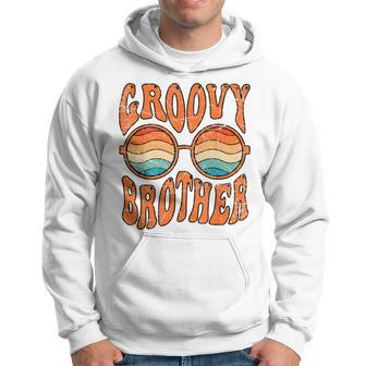 Groovy Brother 70S Aesthetic 1970S Retro Brother Hippie Hoodie | Mazezy