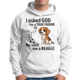 He Sent Me A Beagle - Mens Standard Hoodie - Monsterry CA