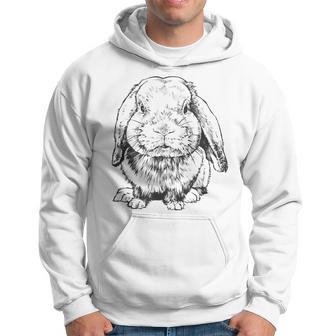 Holland Lop Mom Rabbit Bunny Dad Easter Day Hoodie - Thegiftio UK