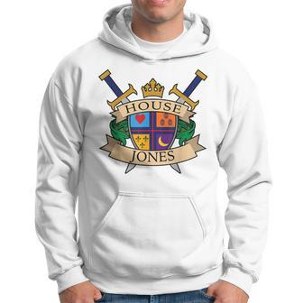 House Jones Crest Coat Of Arms Men Hoodie - Thegiftio UK