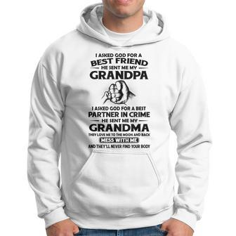 I Asked God For A Best Friend He Sent Me My Grandpa Hoodie | Mazezy