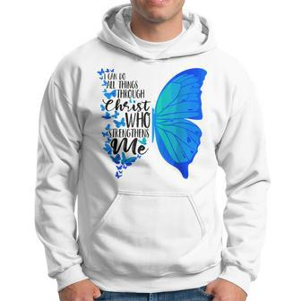 I Can Do All Things Through Christ Who Strengthens V2 Hoodie - Seseable