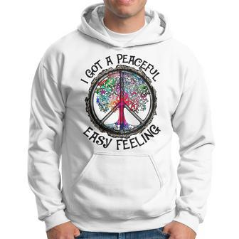I Got Peaceful Easy Feeling - Hippie Peaceful Hoodie | Mazezy