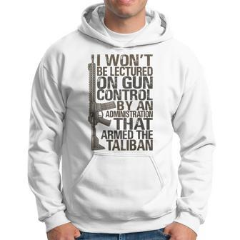 I Wont Be Lectured On Gun Control By An Administration Hoodie | Mazezy