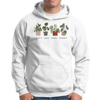Just One More Plant Botanical Inspirational Cute Wildflower V2 Hoodie - Seseable