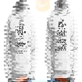 Keep Calm And Let Kathy Handle It | Funny Name Gift - Hoodie - Seseable