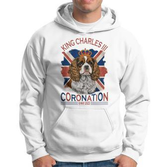 King Charles Iii British Royal Coronation May Spaniel Dog Hoodie | Mazezy