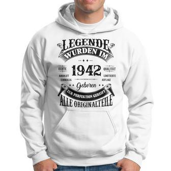 Legenden Wurden Im 1942 Geboren 81 Geburtstag 81 Jahre Hoodie - Seseable