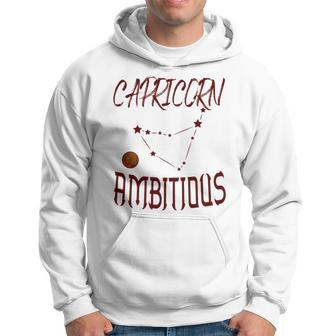 Live For Capricorn Ambitious Zodiac Sign Hoodie | Mazezy