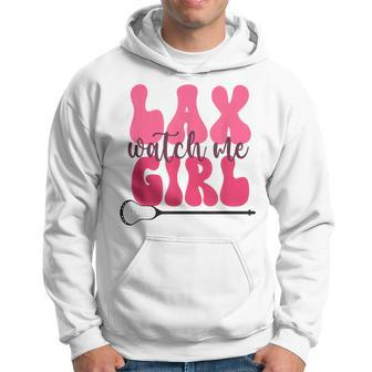 Lustiges Mädchen Lacrosse Lax Girl Hoodie - Seseable