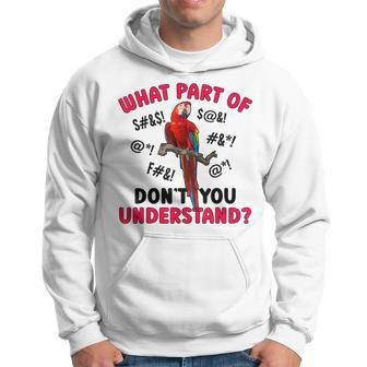 Macaw Owner Funny Macaw Lover Macaw Dad Hoodie | Mazezy