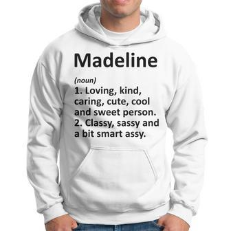 Madeline Definition Personalized Birthday Idea Men Hoodie - Thegiftio UK