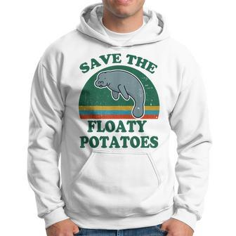 Mana- Save The Floaty Potatoes Funny Chubby Mermaid Hoodie - Seseable