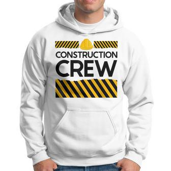 Matching Boys And Dad Construction Digger Birthday Outfit Hoodie - Thegiftio UK