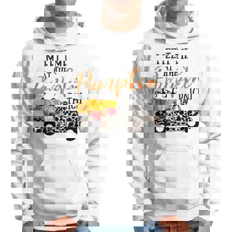 Meet Me At The Pumpkin Patch Leopard Truck Halloween Costume Men Hoodie - Thegiftio UK