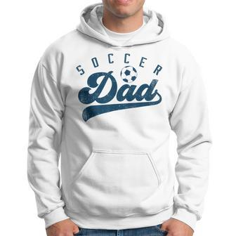 Mens Soccer Dad Gifts Daddy Fathers Day Hoodie - Seseable