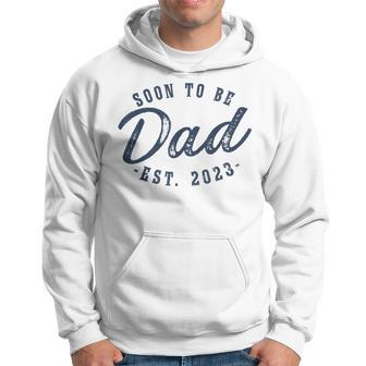 Mens Soon To Be Dad Est 2023 New Daddy Gifts First Time Dad Hoodie - Thegiftio UK