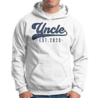 Mens Uncle Est 2023 Uncle To Be Gifts New Uncle Hoodie | Mazezy CA