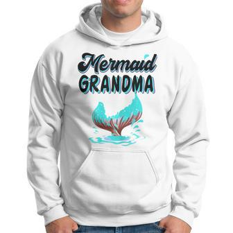 Mermaid Grandma Party Outfit Dad Mama Girl Mermaid Mom Gift For Womens Hoodie | Mazezy UK