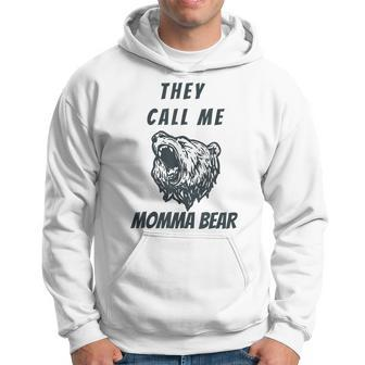 Mothers Day Gift For Momma Bear Wife Grandmother Aunt Lady Hoodie | Mazezy