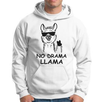 No Drama Llama Hoodie - Monsterry