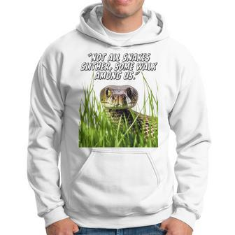 Not All Snakes Slither Quote Family Friends Enemies Snakes Hoodie | Mazezy