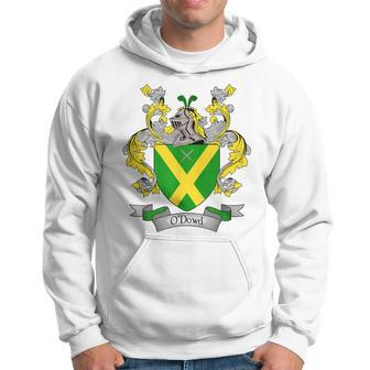 Odowd Coat Of Arms | Odowd Surname Family Crest Men Hoodie Graphic Print Hooded Sweatshirt - Thegiftio UK