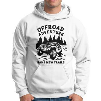 Offroad Car With Nature Hoodie - Monsterry DE
