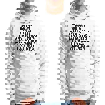 On My Baby Daddys Last Nerve On Back Hoodie | Mazezy