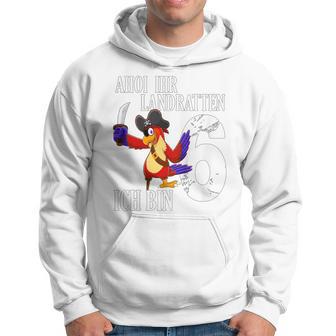 Optimized Piraten Geburtstag Hoodie für 6-jährige Kinder, Lustiges Party-Outfit - Seseable