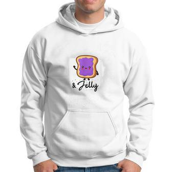 Peanut Butter And Jelly Costumes For Adults Food Fancy Men Hoodie - Thegiftio UK