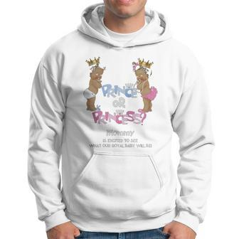 Prince Or Princess Mommy Ethnic Gender Reveal T-Shirt Men Hoodie - Thegiftio UK